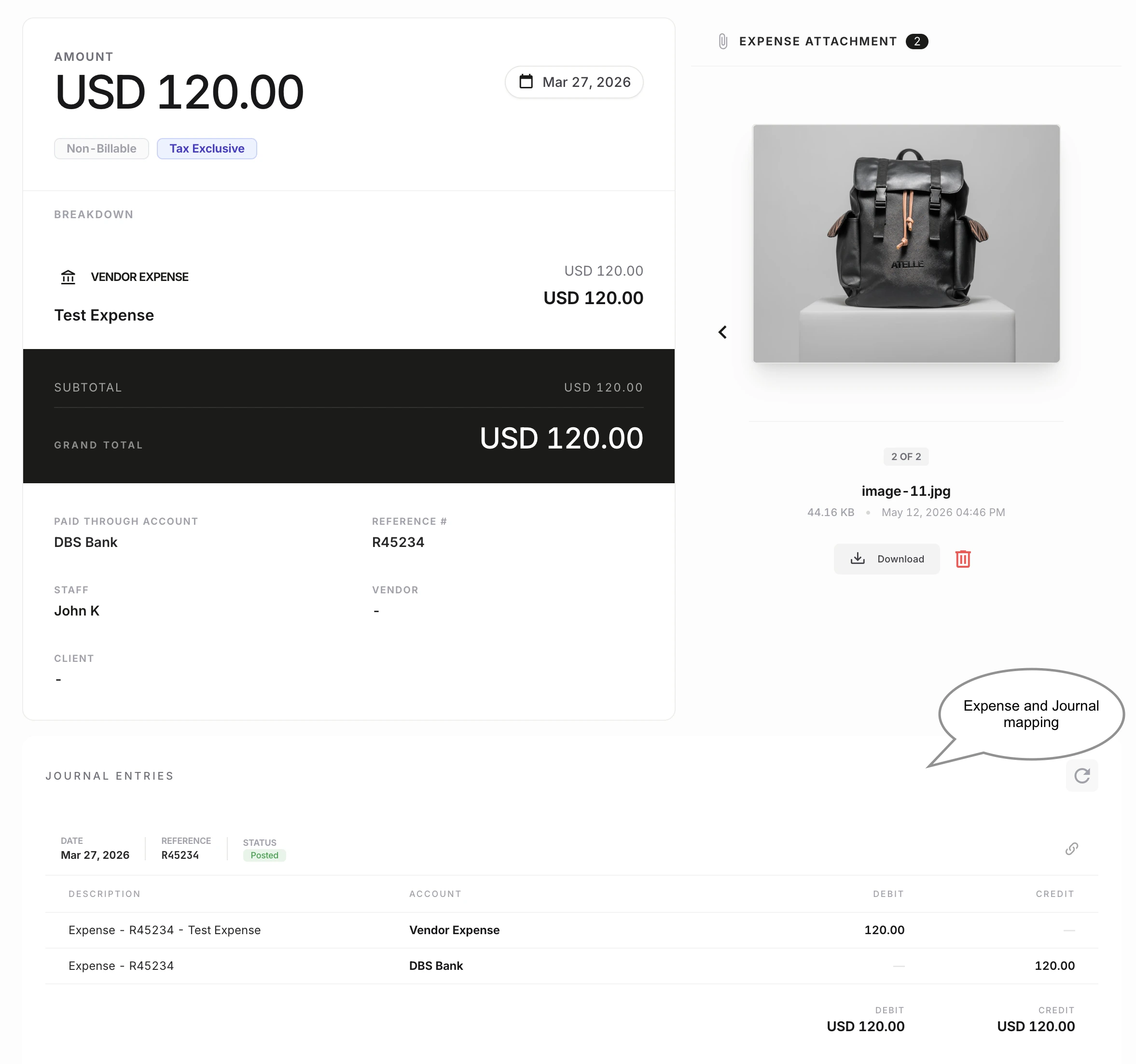 Track Expense Detail When It Matters