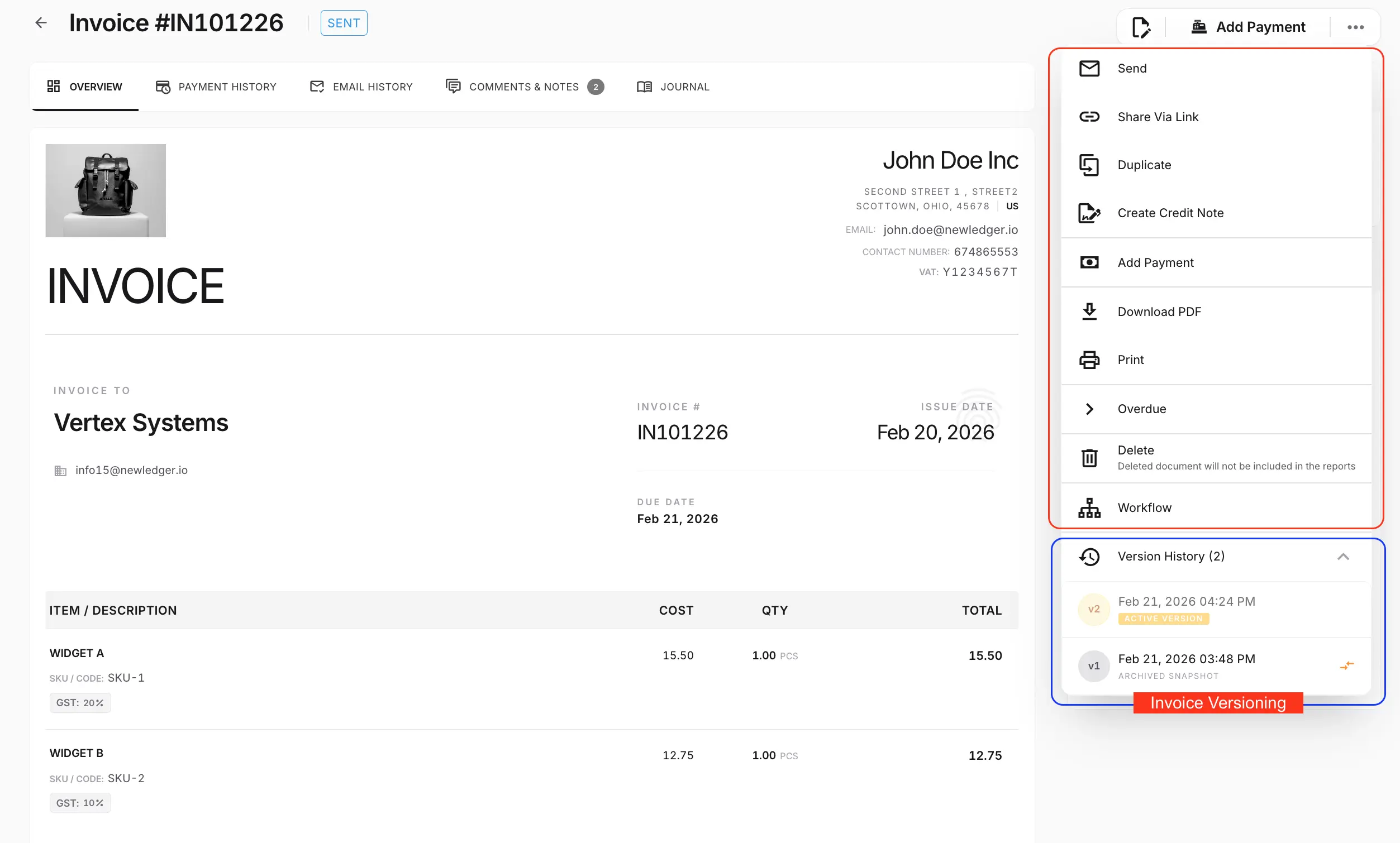 Command & Control: High-Efficiency Invoicing Toolbar