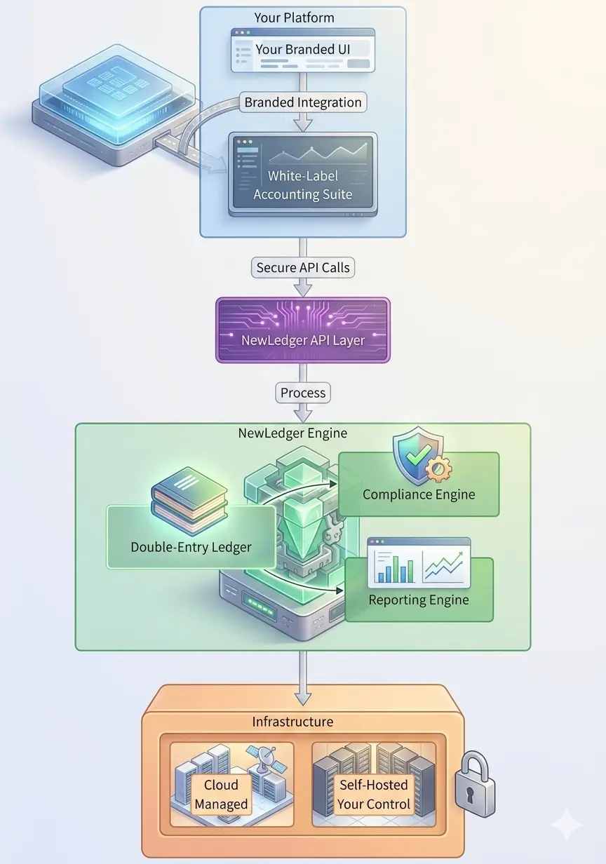 NewLedger Embedded Accounting Architecture