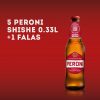 5 PERONI SHISHE 0.33L + 1 FALAS 5 PERONI SHISHE 0.33L + 1 FALAS