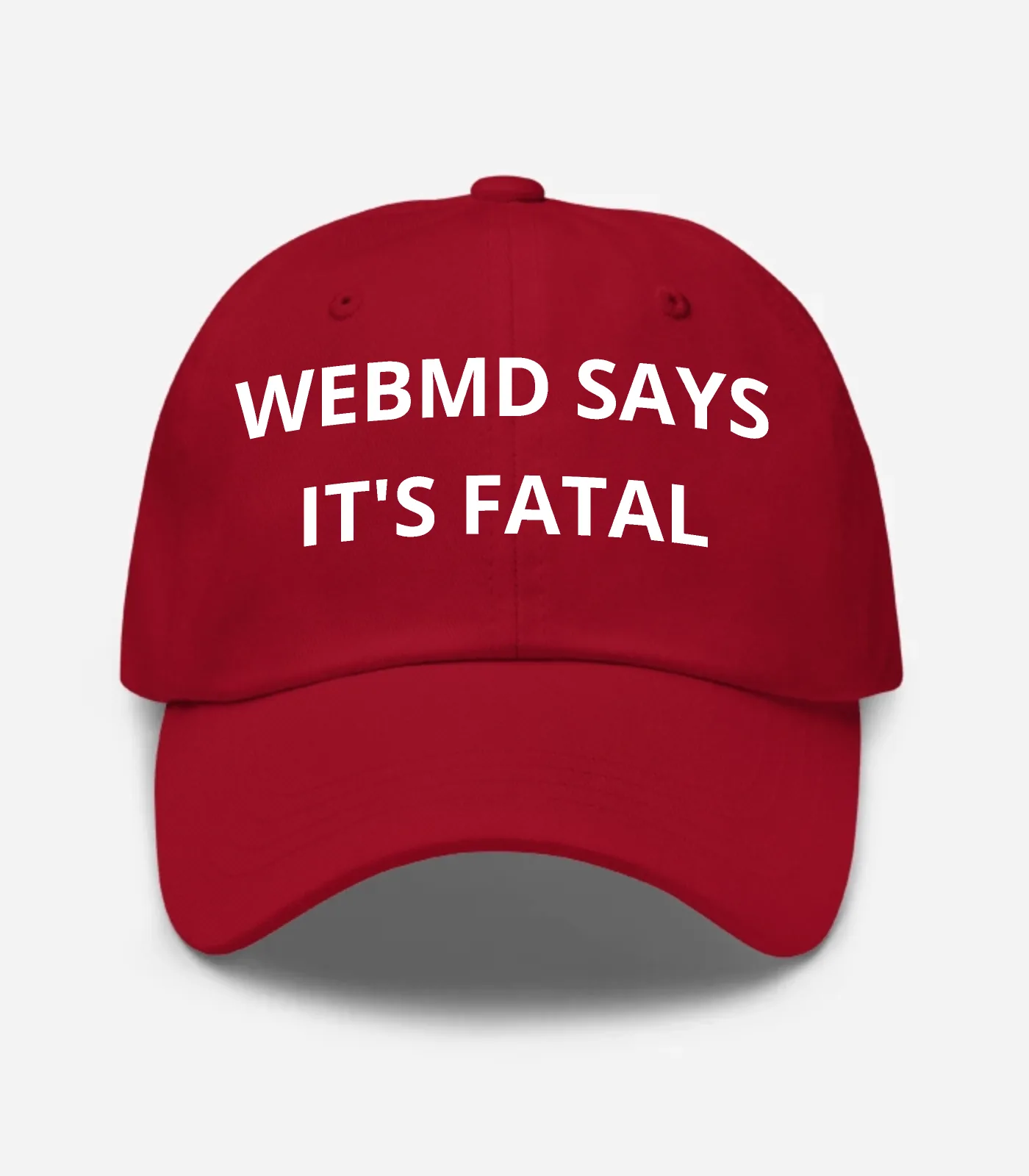 Webmd Says It's Fatal Hat - Cranberry