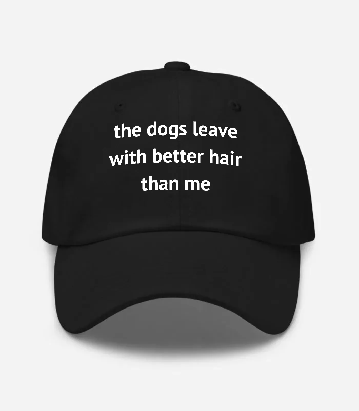 The Dogs Leave With Better Hair Than Me Hat