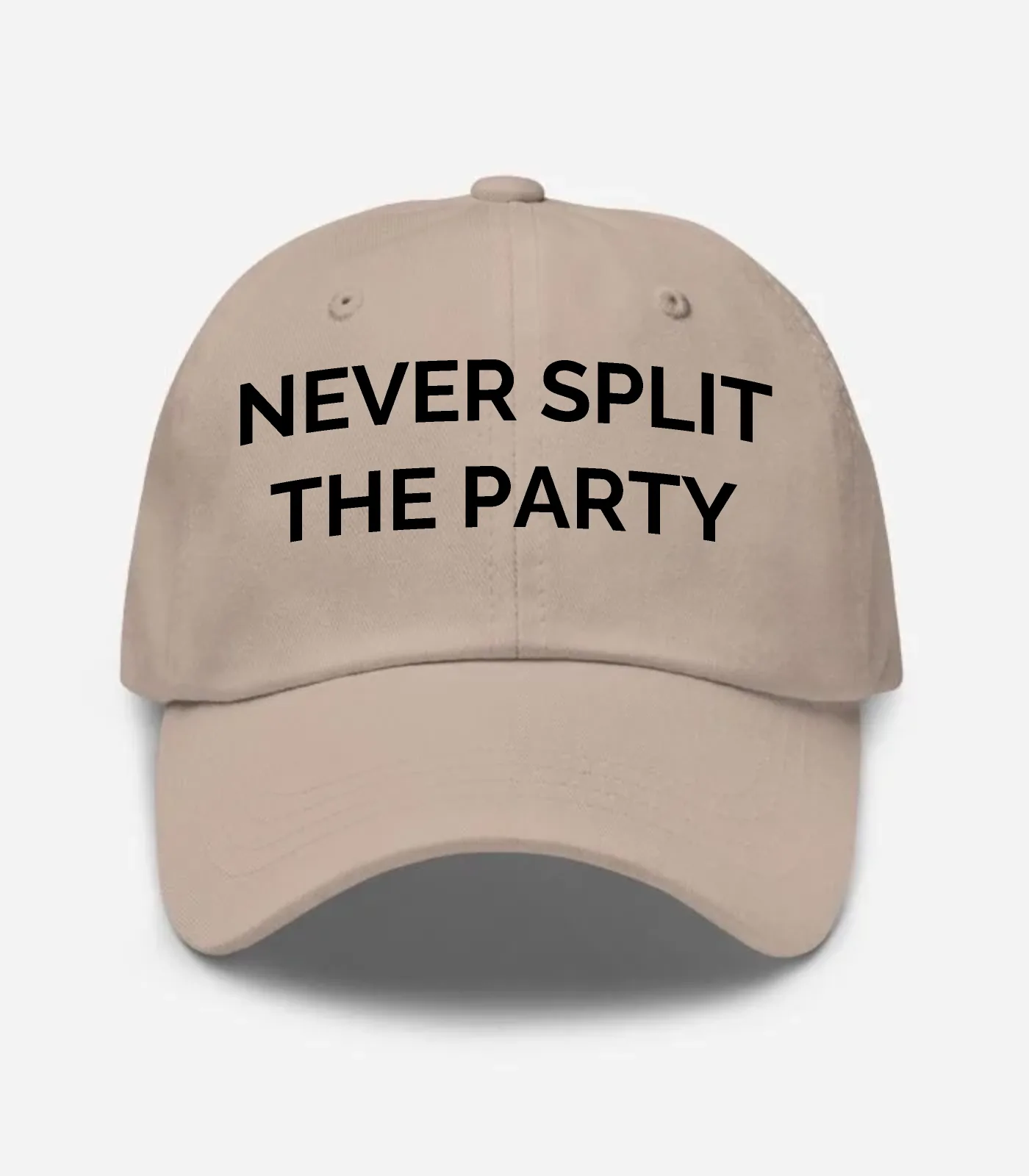 Never Split The Party Hat - Stone