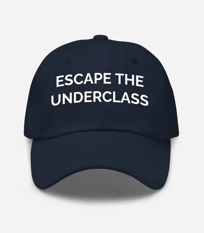 Escape The Underclass Hat - Navy
