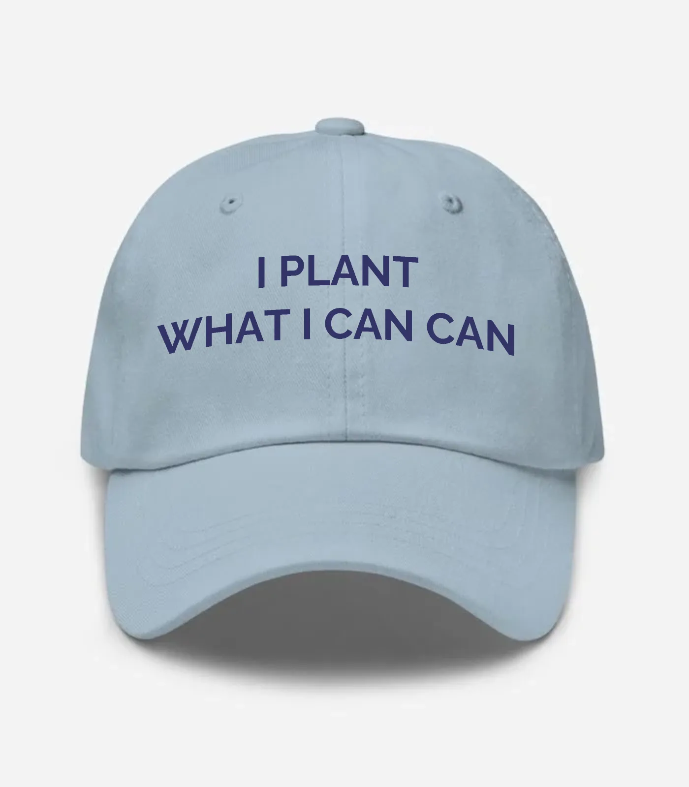 I Plant What I Can Can Hat - Light Blue