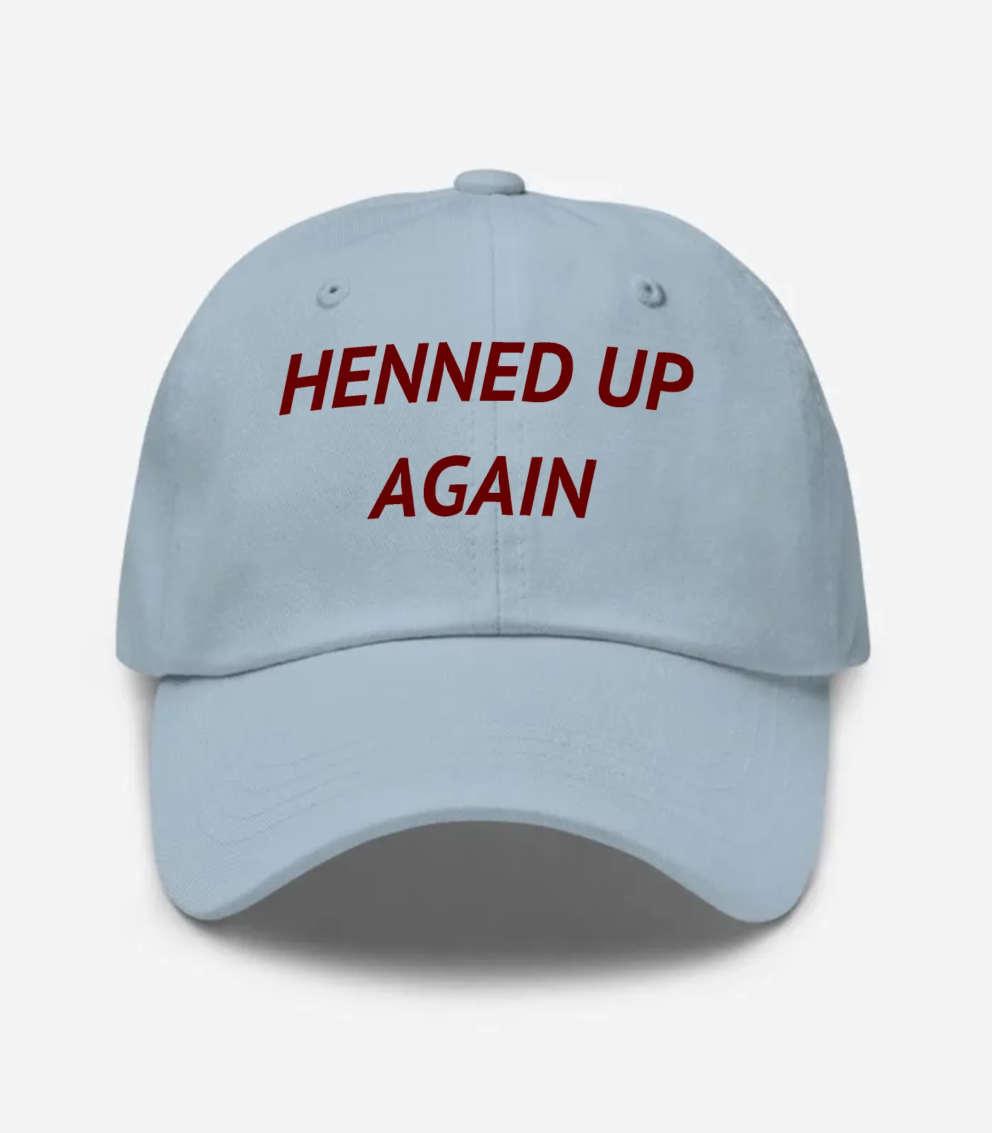 Henned Up Again Hat - Light Blue