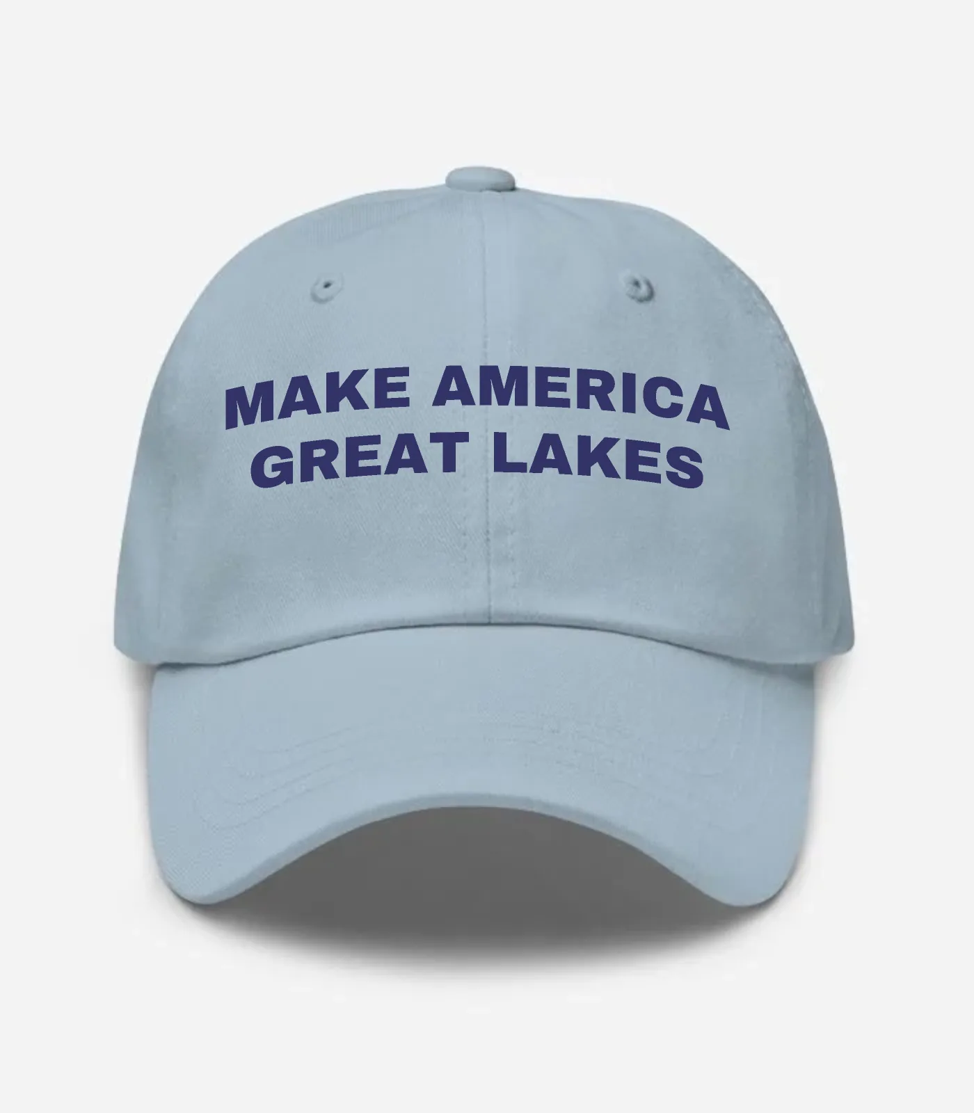 Make America Great Lakes Hat - Light Blue