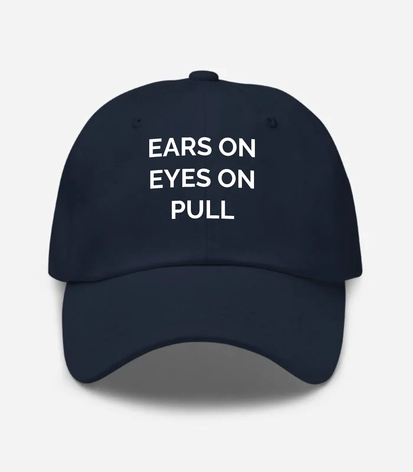 Ears On Eyes On Pull Hat - Navy
