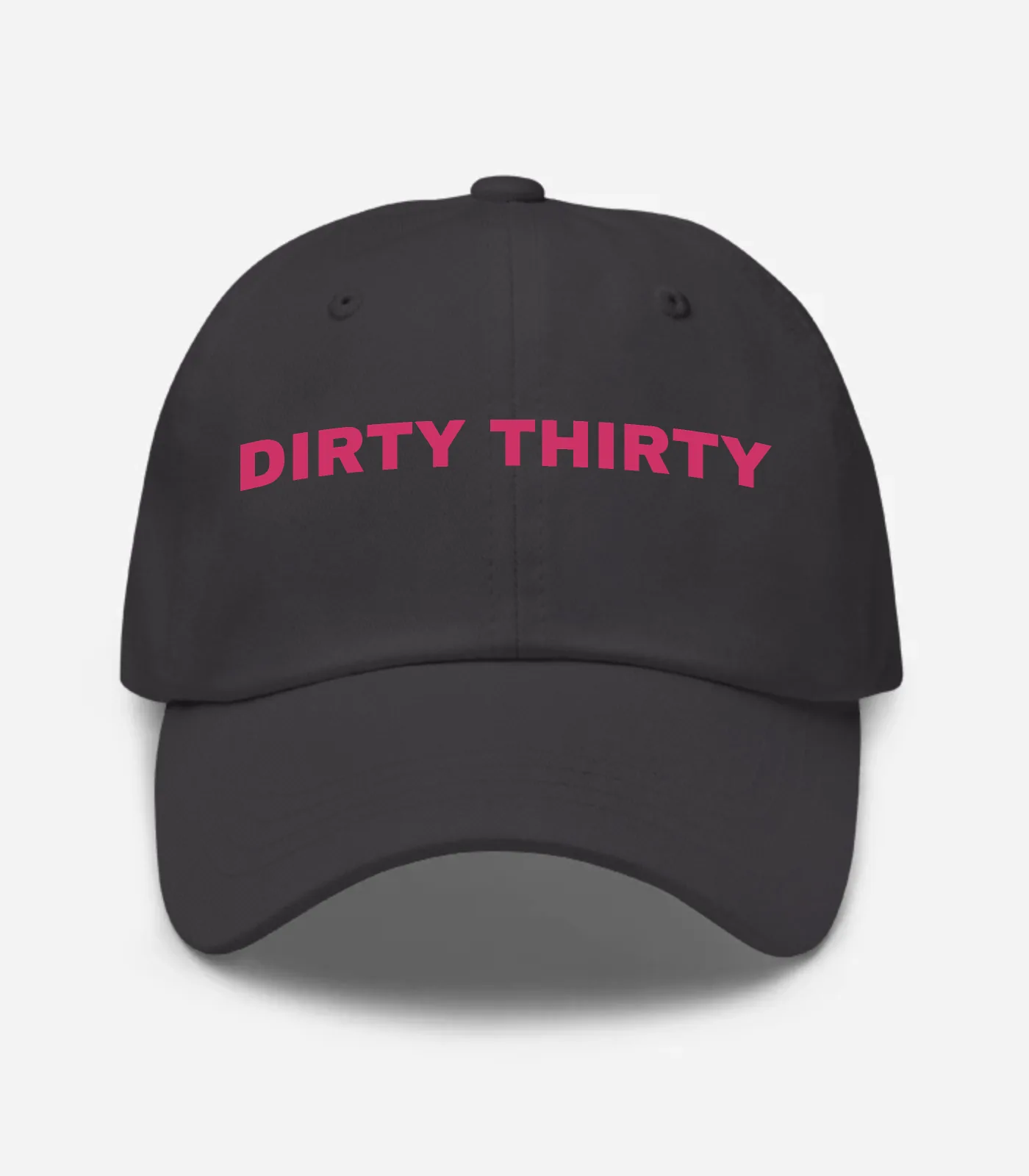 Dirty Thirty Hat - Dark Grey