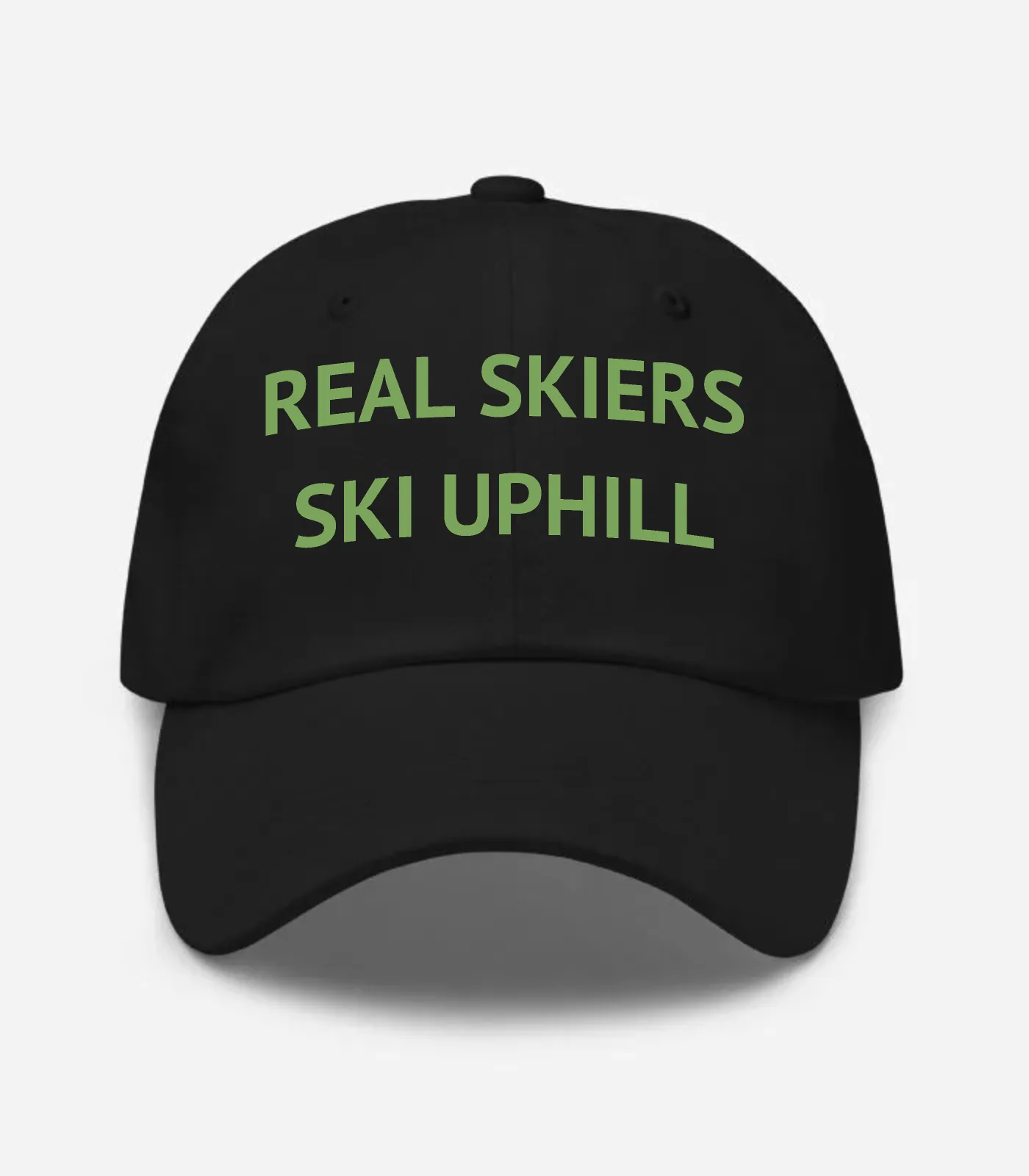 Real Skiers Ski Uphill Hat