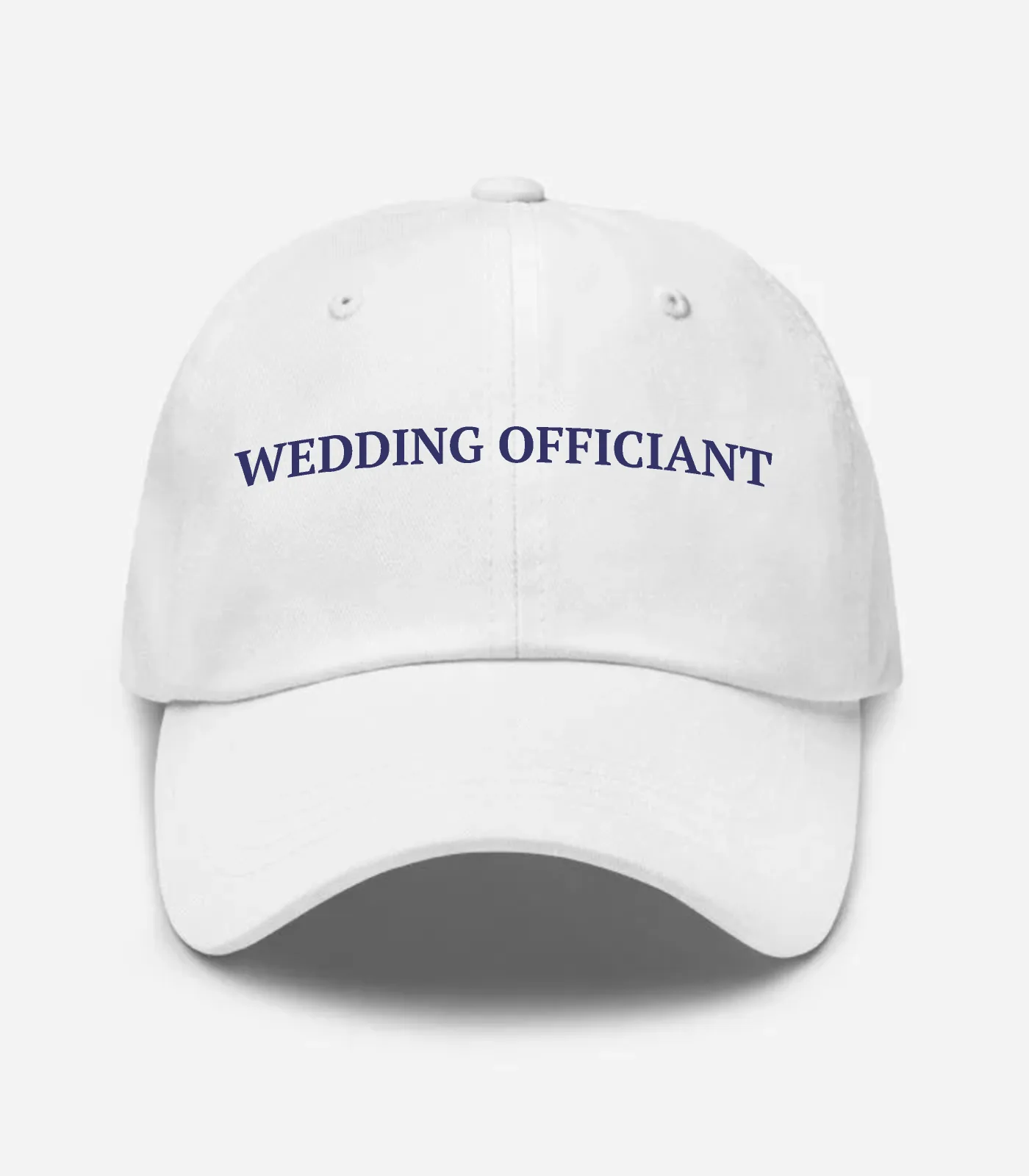 Wedding Officiant Hat - White