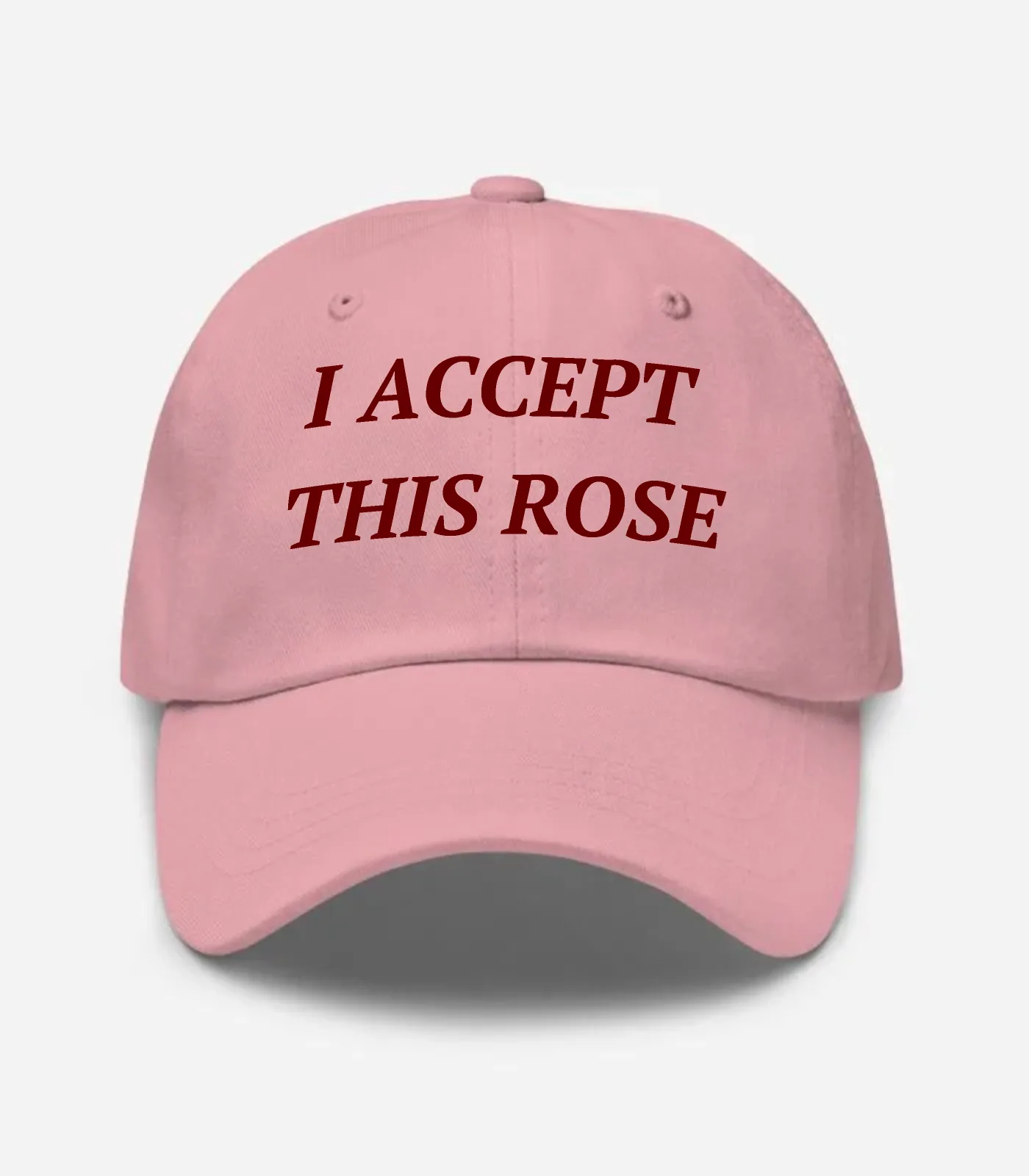I Accept This Rose Hat - Pink