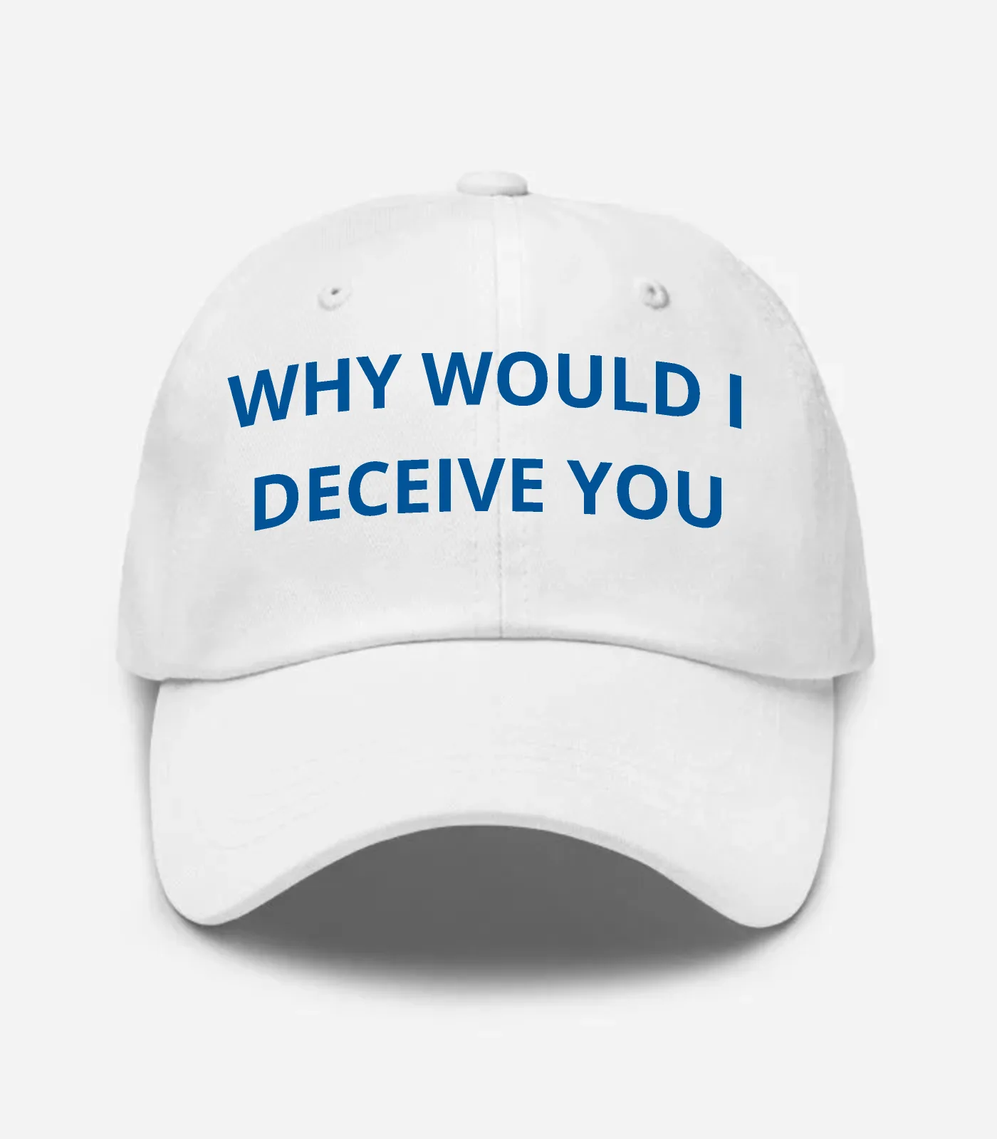 Why Would I Deceive You Hat