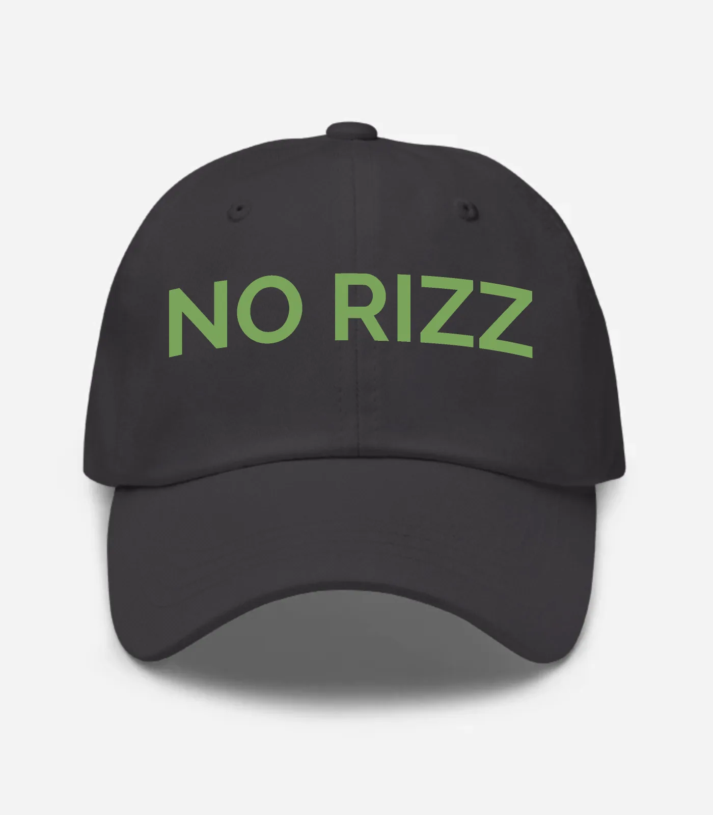 No Rizz Hat - Dark Grey