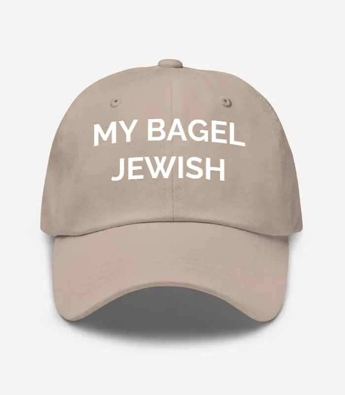 My Bagel Jewish Hat - Stone