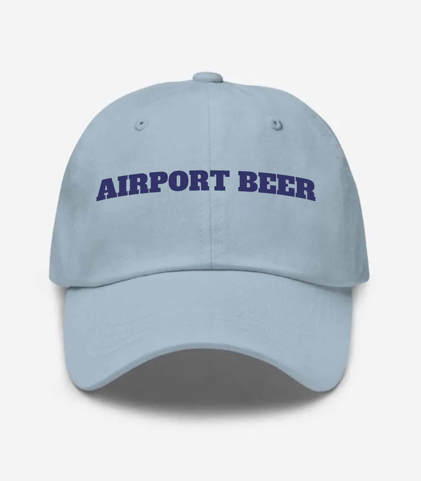 Airport Beer Hat - Light Blue