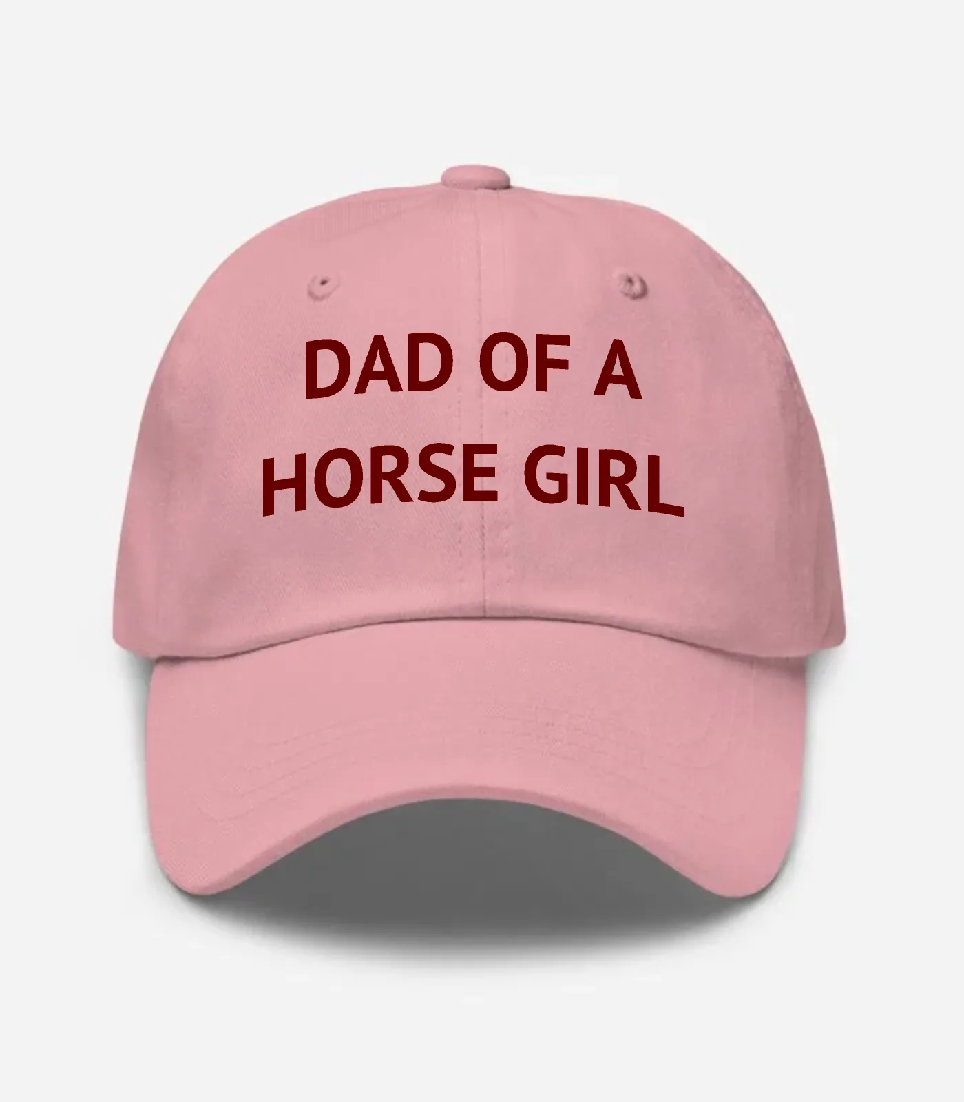 Dad Of A Horse Girl Hat - Pink