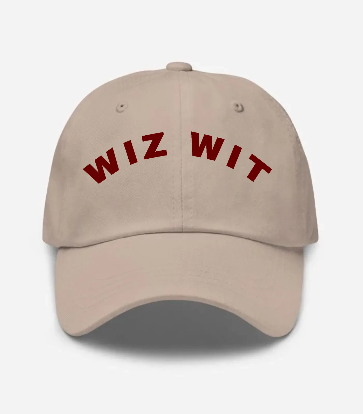 Wiz Wit Arched Hat - Stone