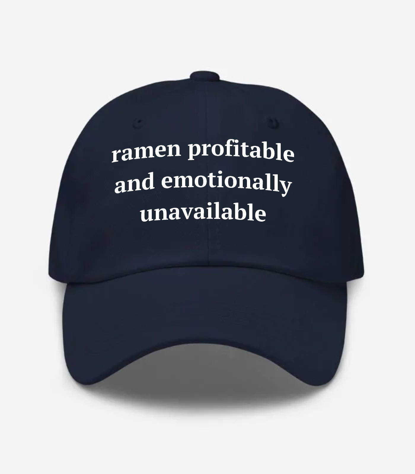 Ramen Profitable And Emotio... Hat - Navy