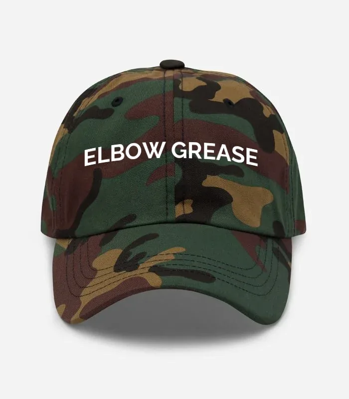 Elbow Grease Hat - Green Camo
