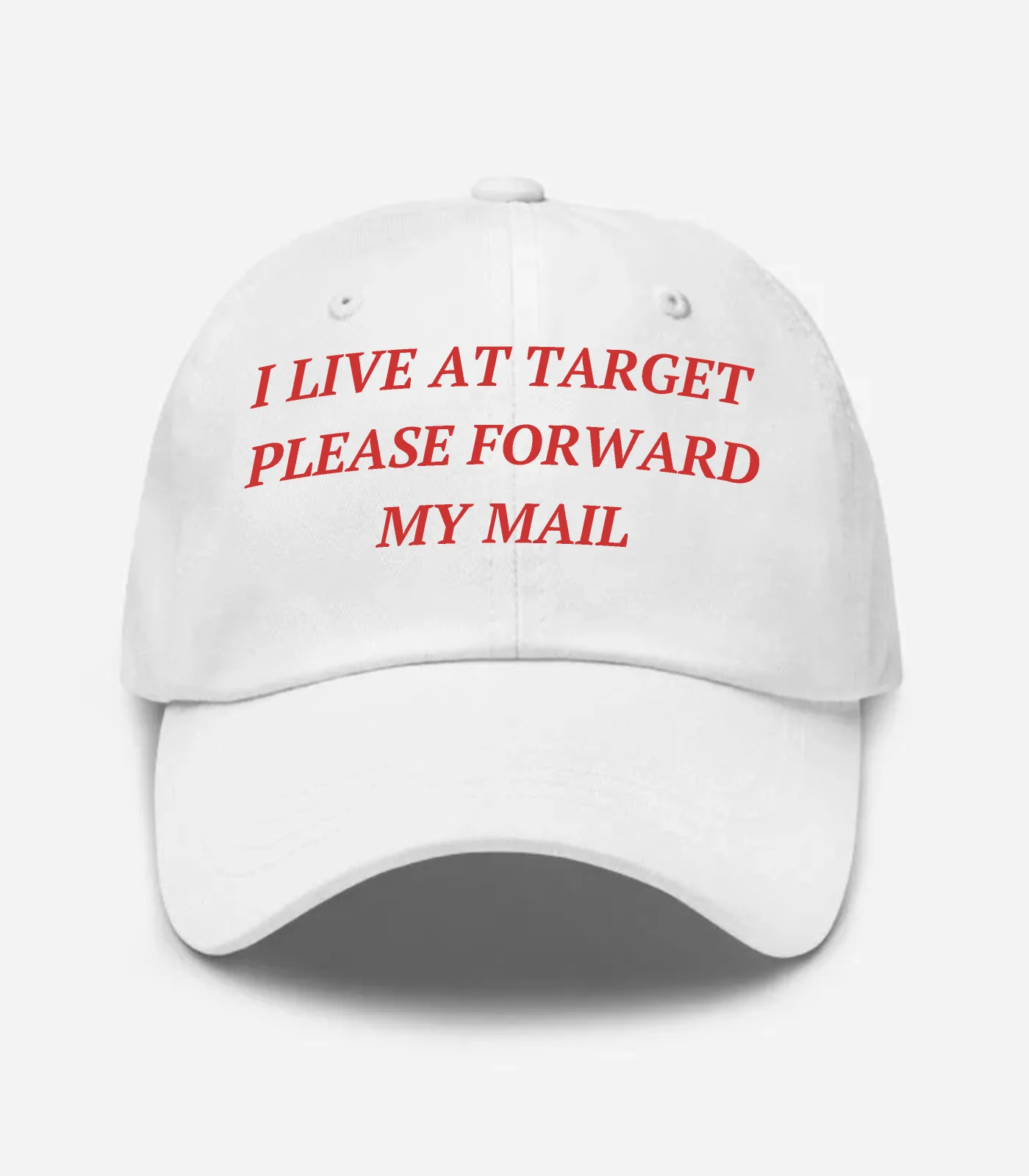 I Live At Target Please Forward My Mail Hat