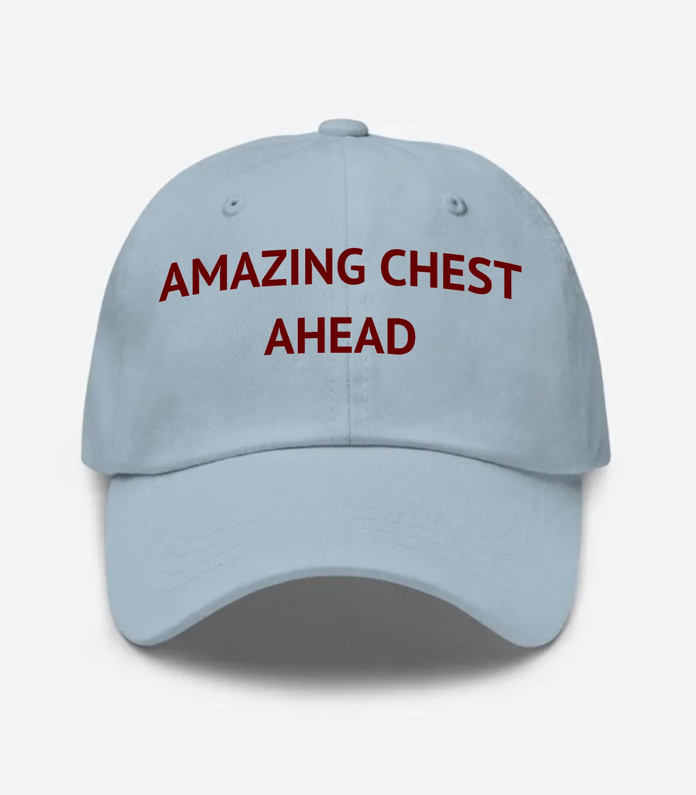 Amazing Chest Ahead Hat - Light Blue