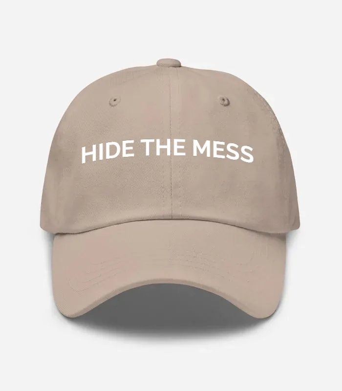 Hide The Mess Hat - Stone