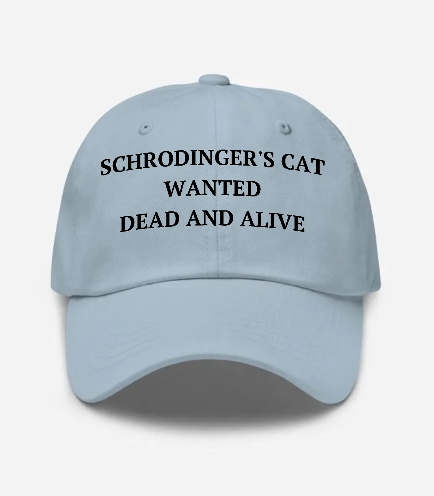 Schrodinger's Cat Wanted Dead And Alive Hat