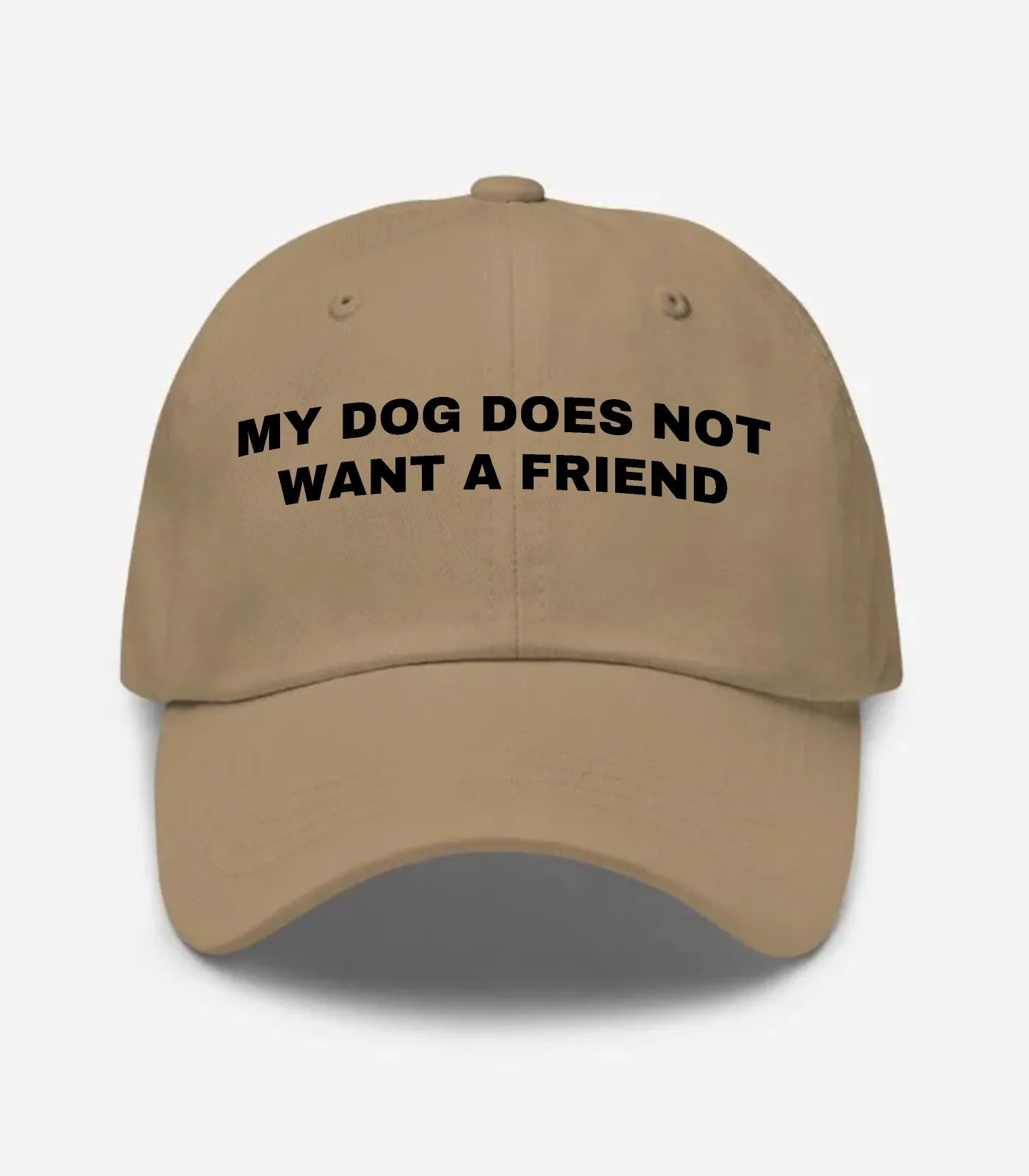 My Dog Does Not Want A Friend Hat