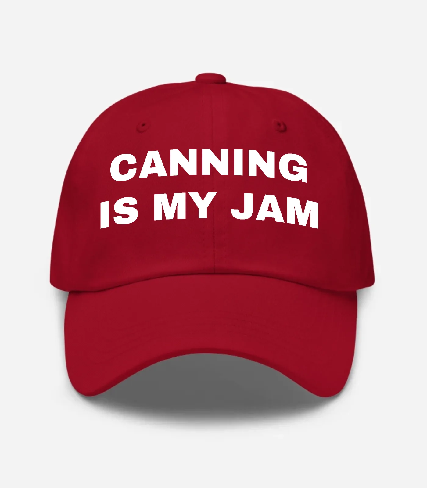 Canning Is My Jam Hat - Cranberry