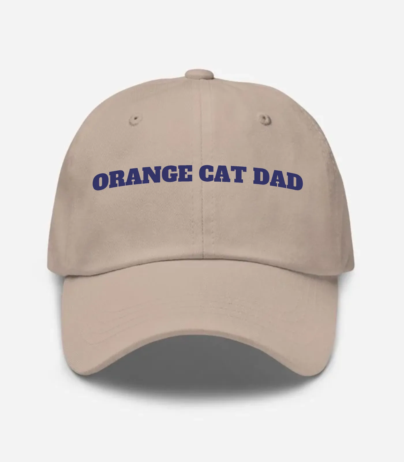 Orange Cat Dad Hat