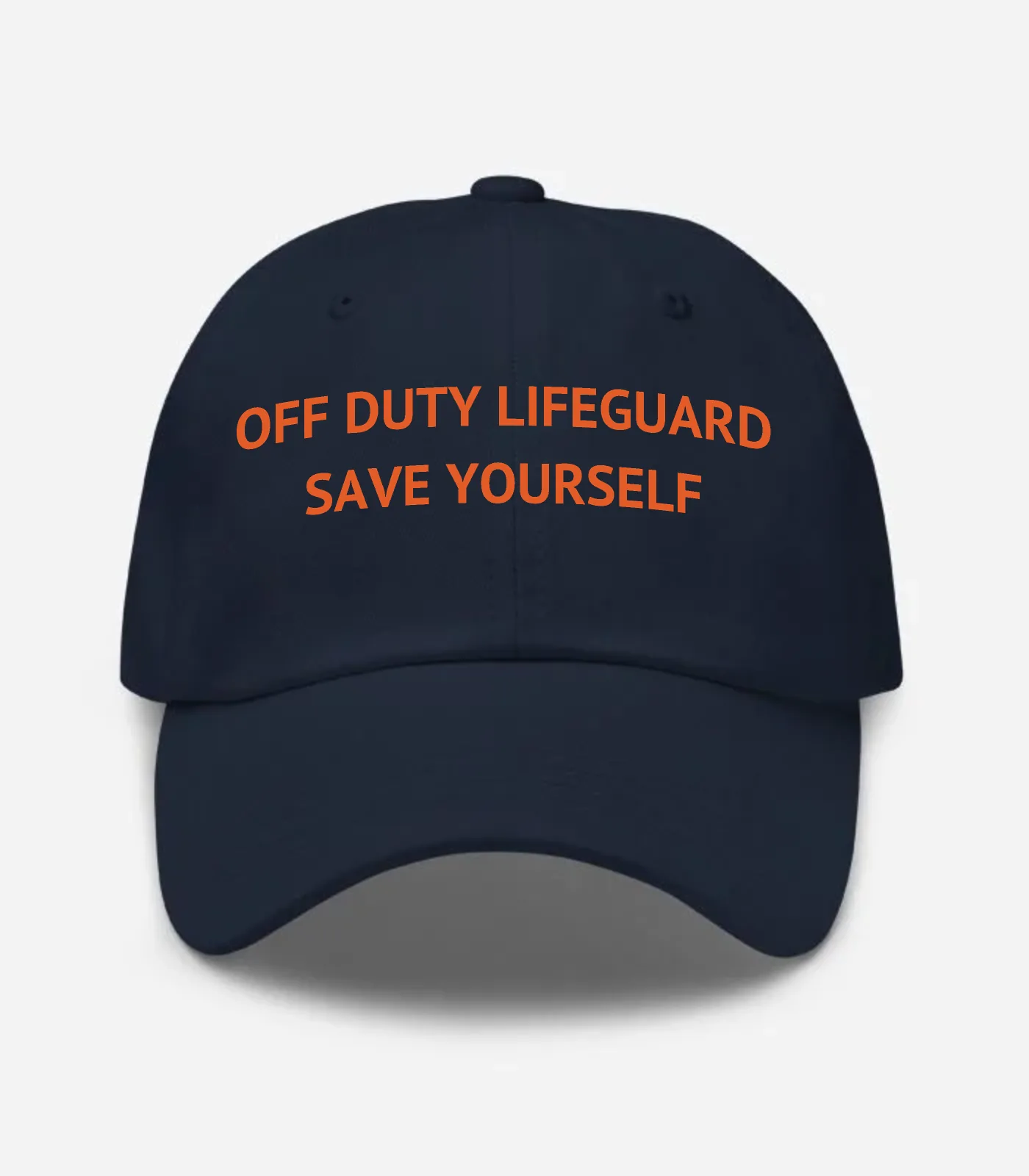 Off Duty Lifeguard Save Yourself Hat