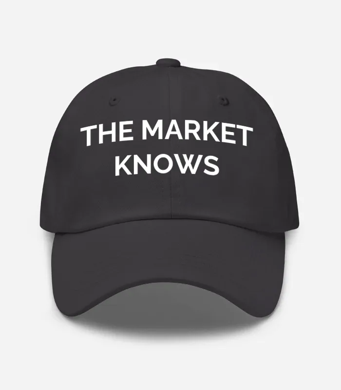 The Market Knows Hat - Dark Grey