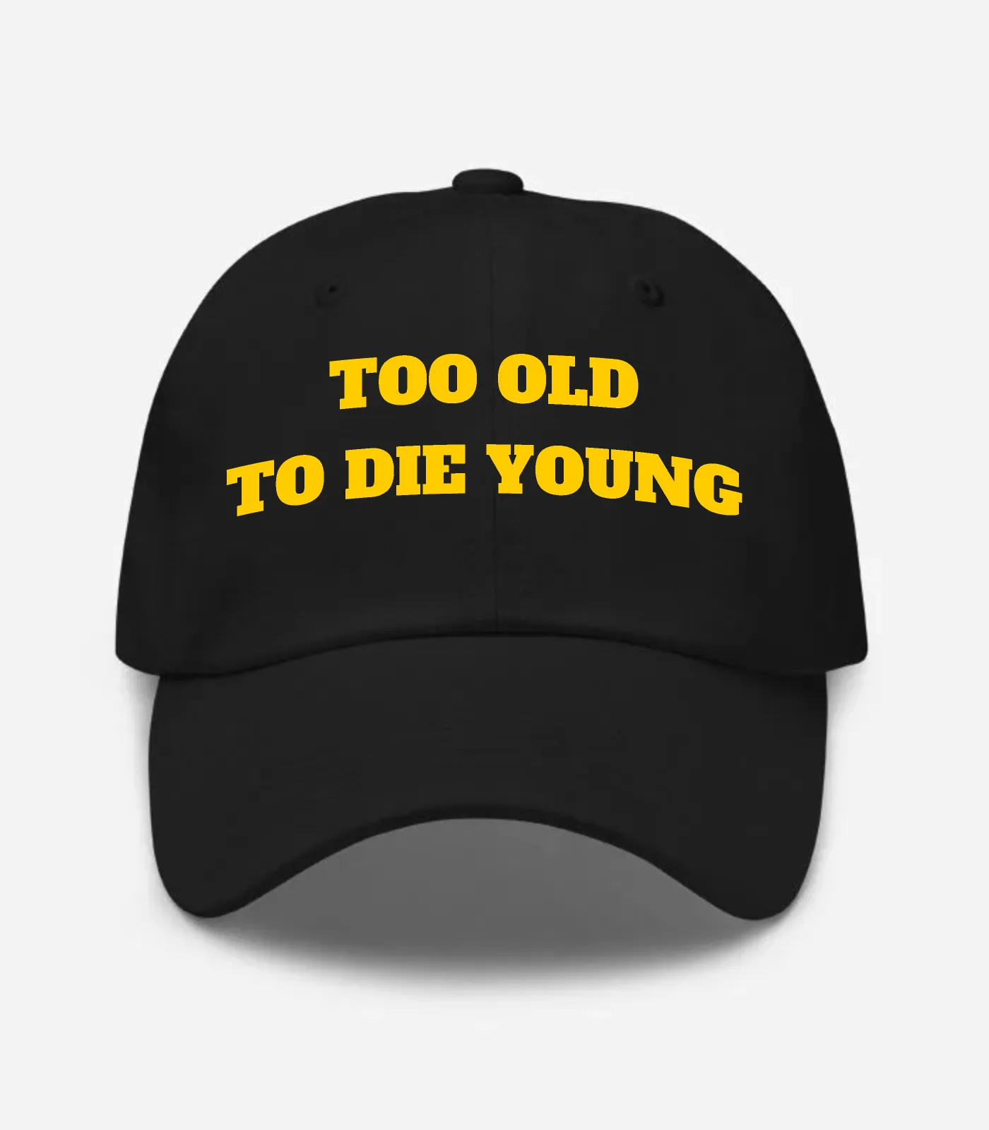 Too Old To Die Young Hat