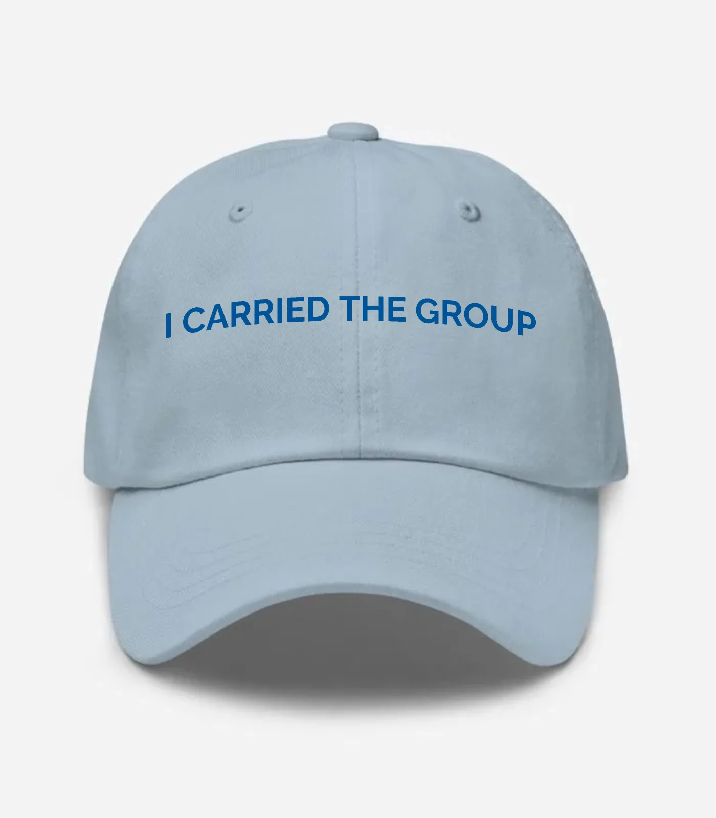 I Carried The Group Hat - Light Blue