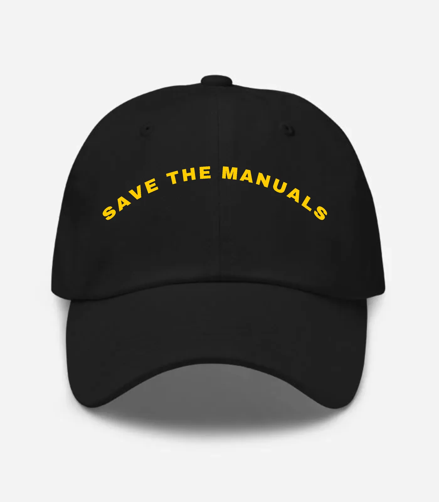 Save The Manuals Hat - Black