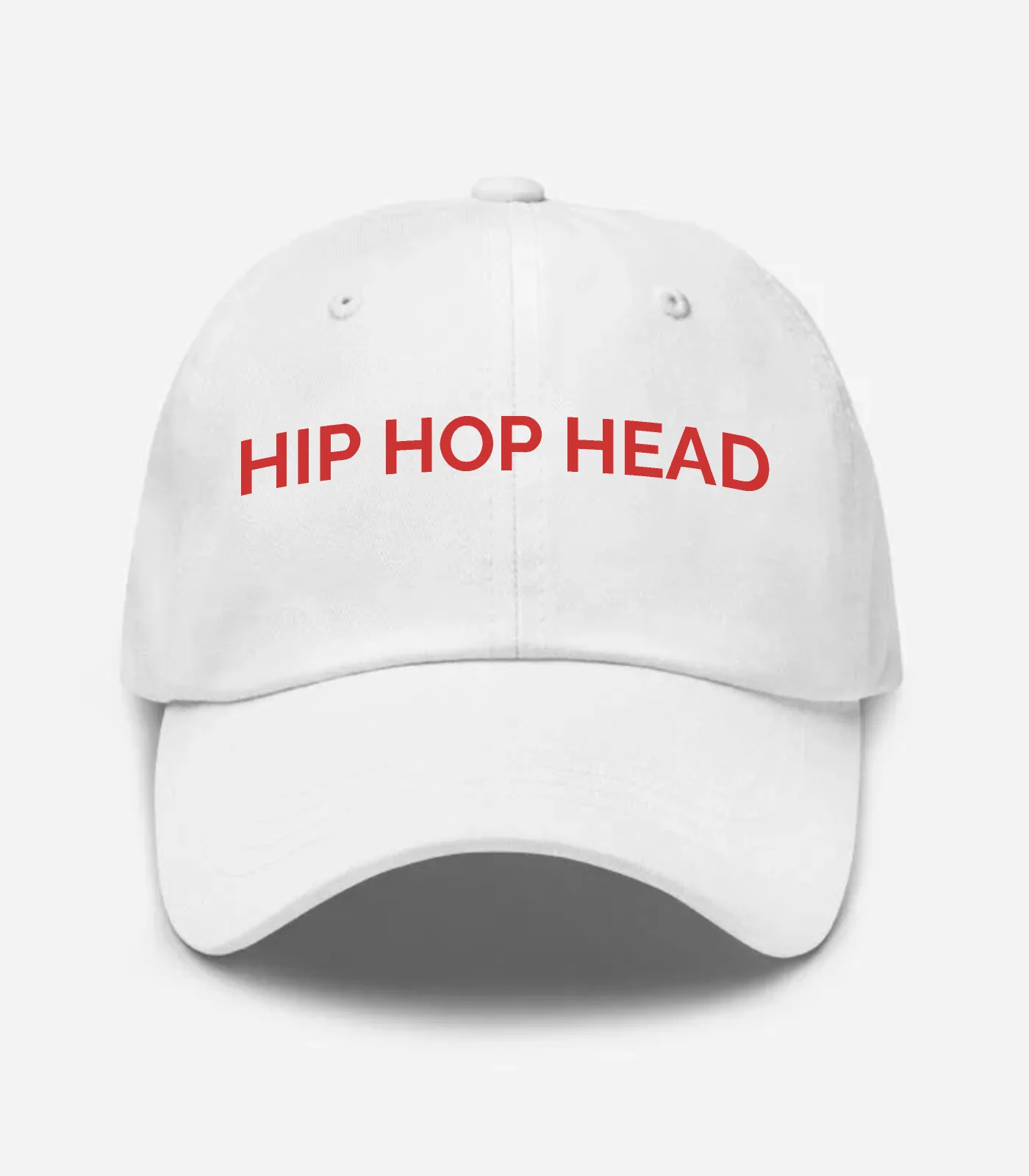 Hip Hop Head Hat - White