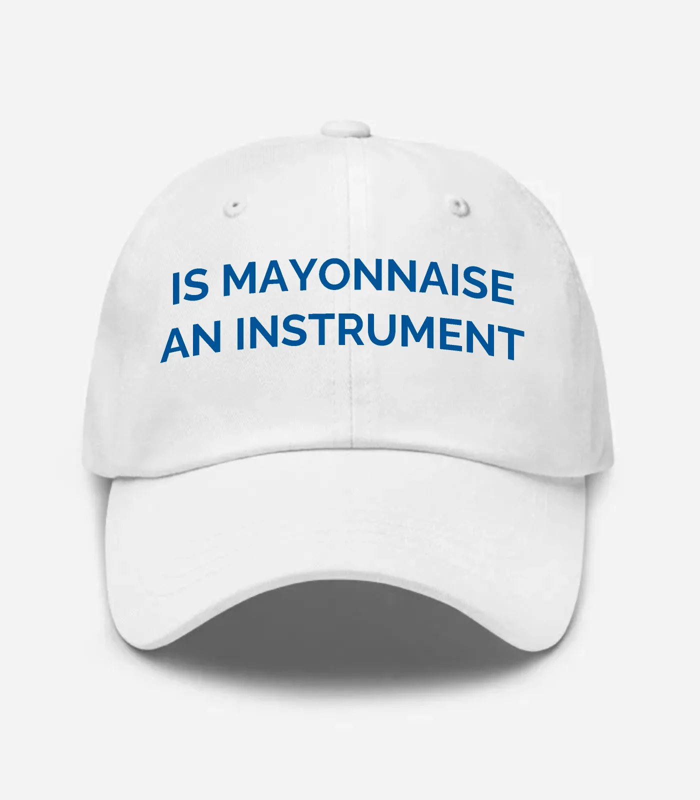 Is Mayonnaise An Instrument Hat - White
