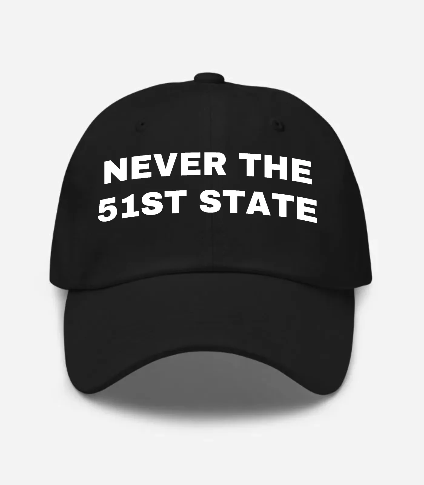 Never The 51St State Hat - Black