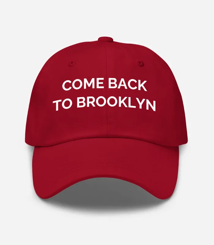 Come Back To Brooklyn Hat - Cranberry