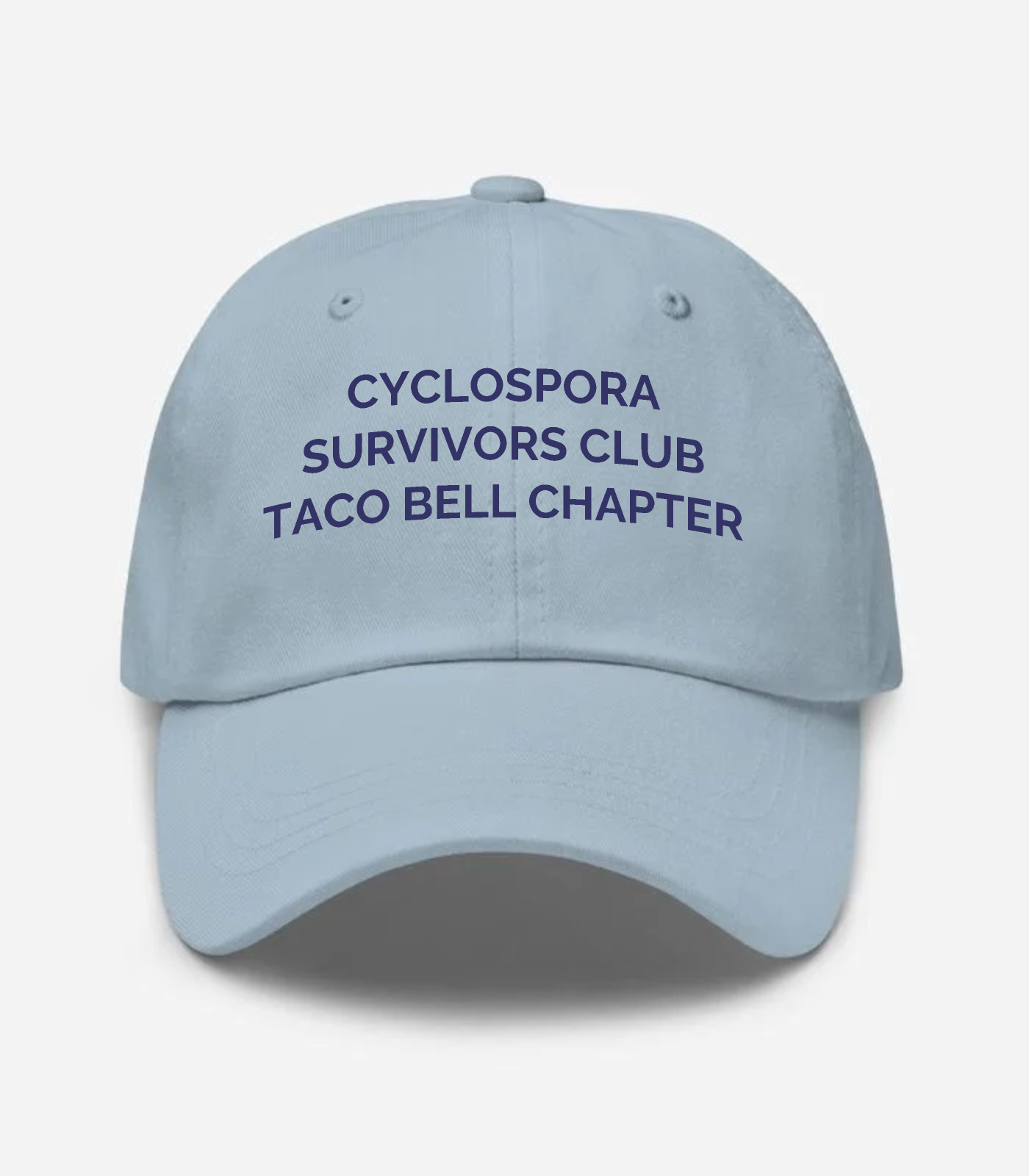 Cyclospora Survivors Club T... Hat - Light Blue