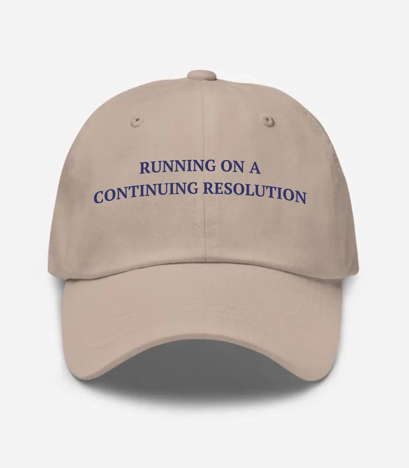Running On A Continuing Resolution Hat