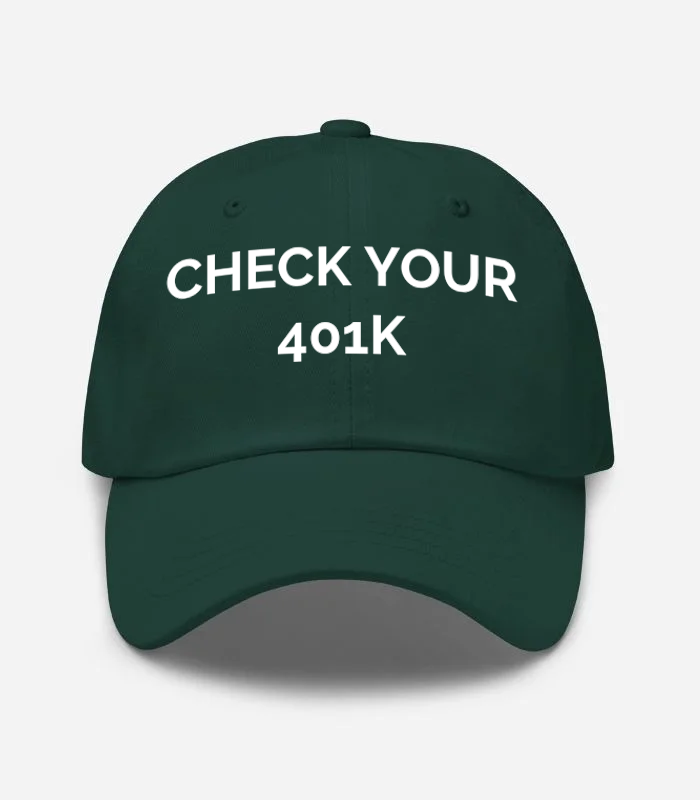 Check Your 401k Hat