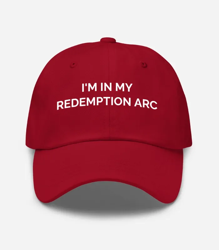 I'm In My Redemption Arc Hat - Cranberry