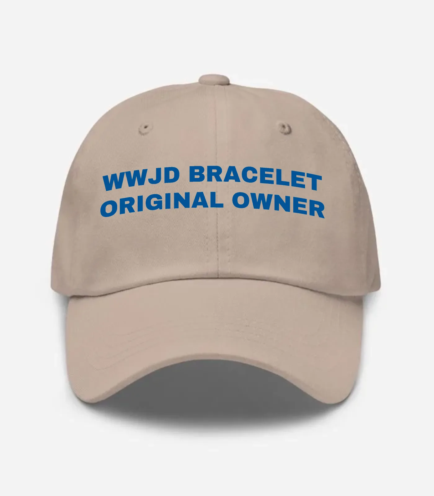 Wwjd Bracelet Original Owner Hat - Stone