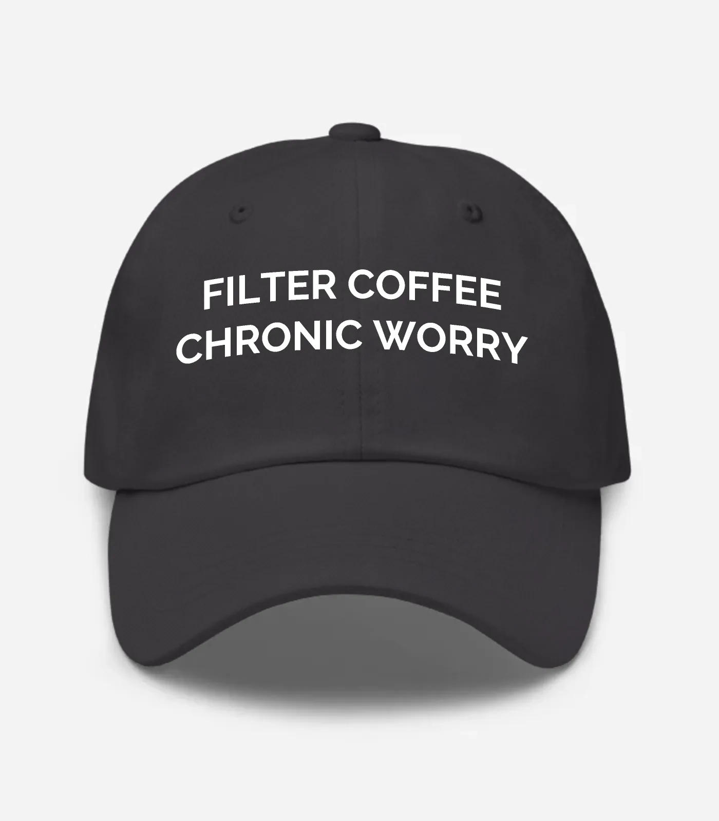 Filter Coffee Chronic Worry Hat - Dark Grey