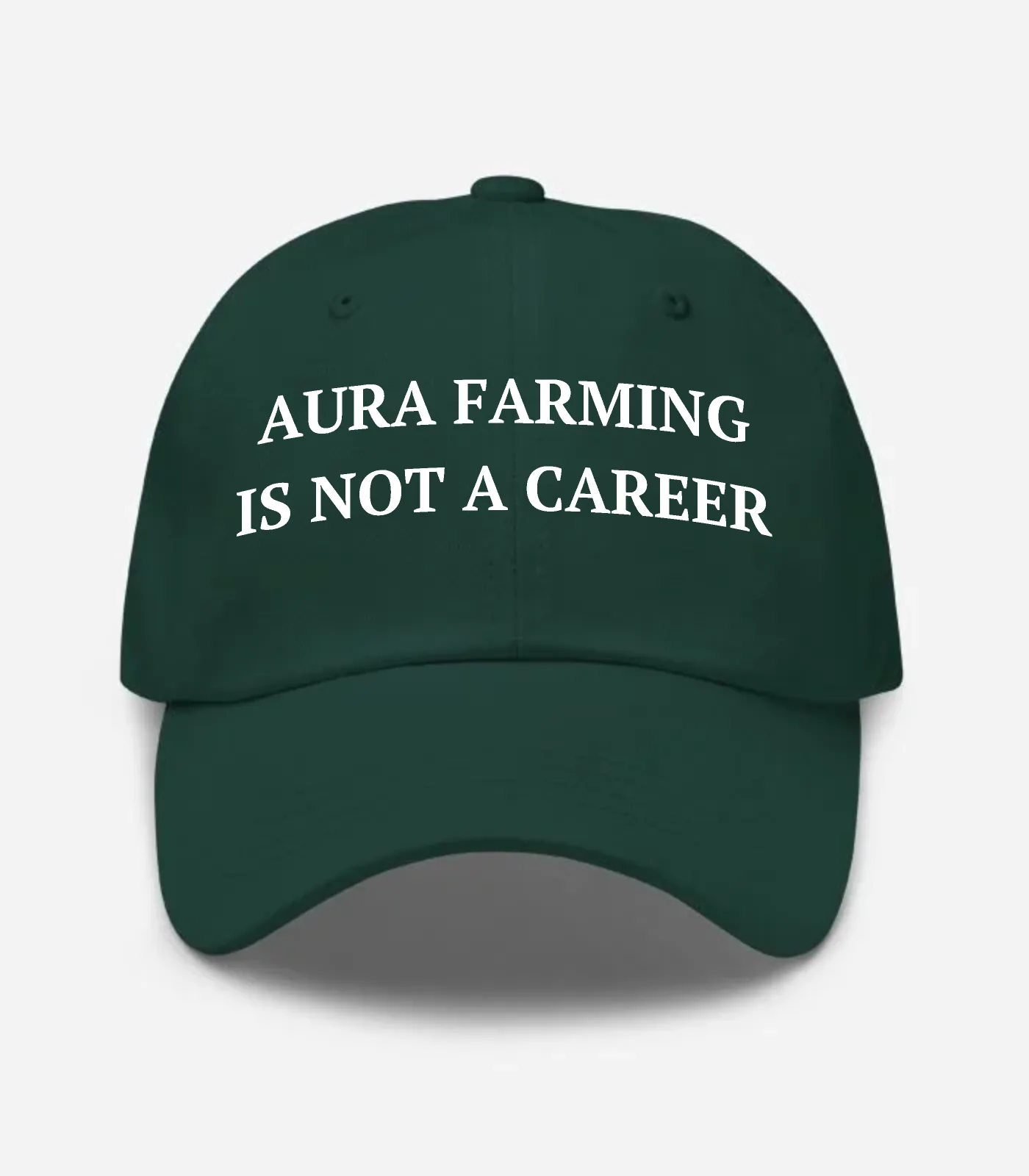 Aura Farming Is Not A Career Hat - Spruce