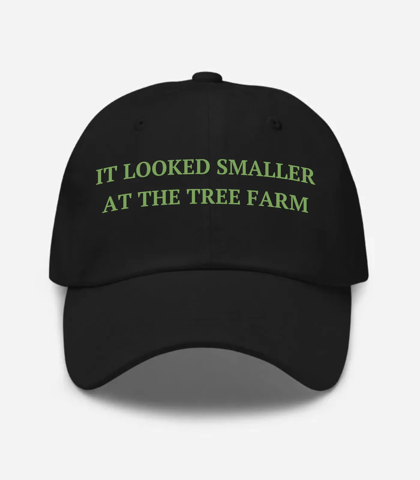 It Looked Smaller At The Tree Farm Hat