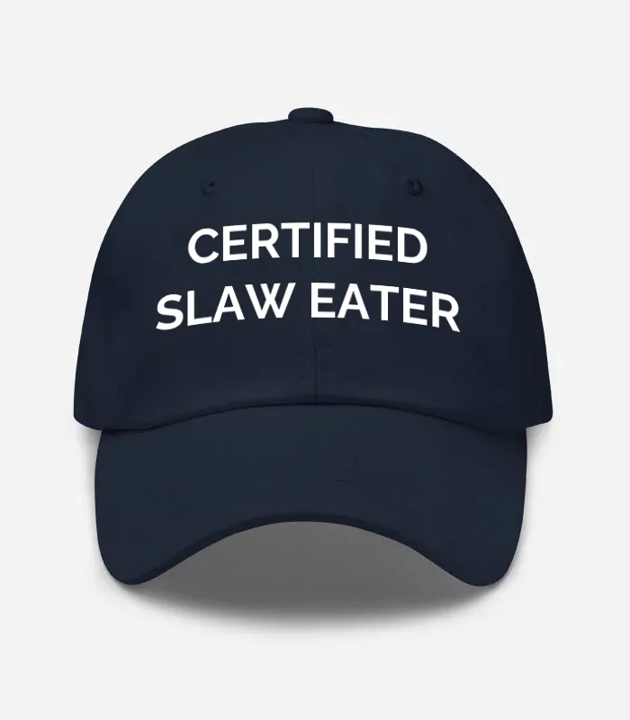 Certified Slaw Eater Hat - Navy