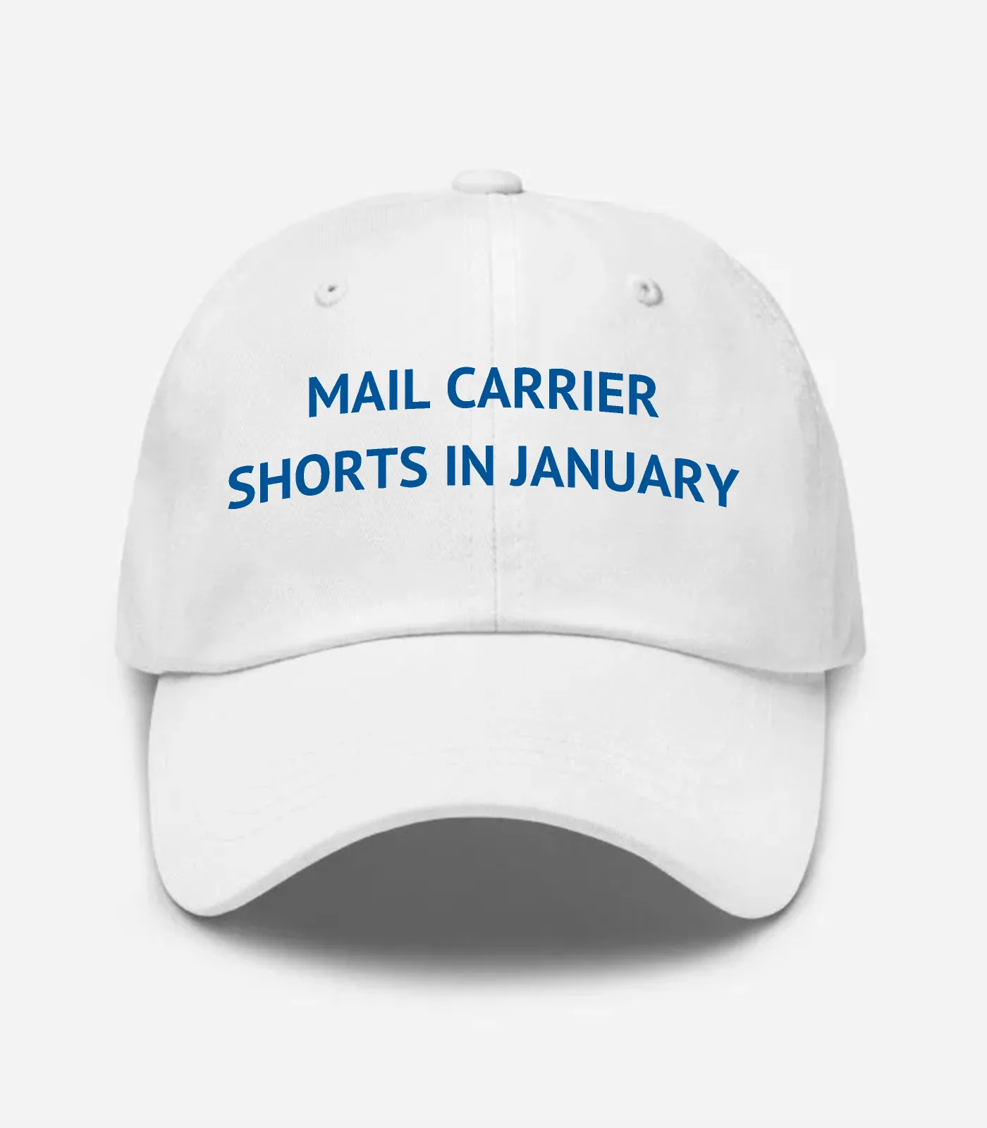 Mail Carrier Shorts In January Hat